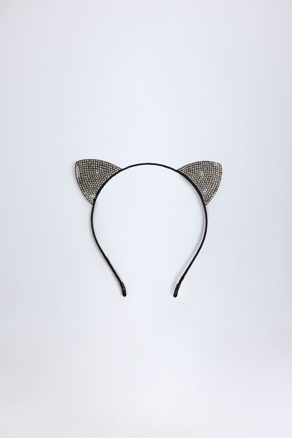 Chic Cat Ears Headband in Black