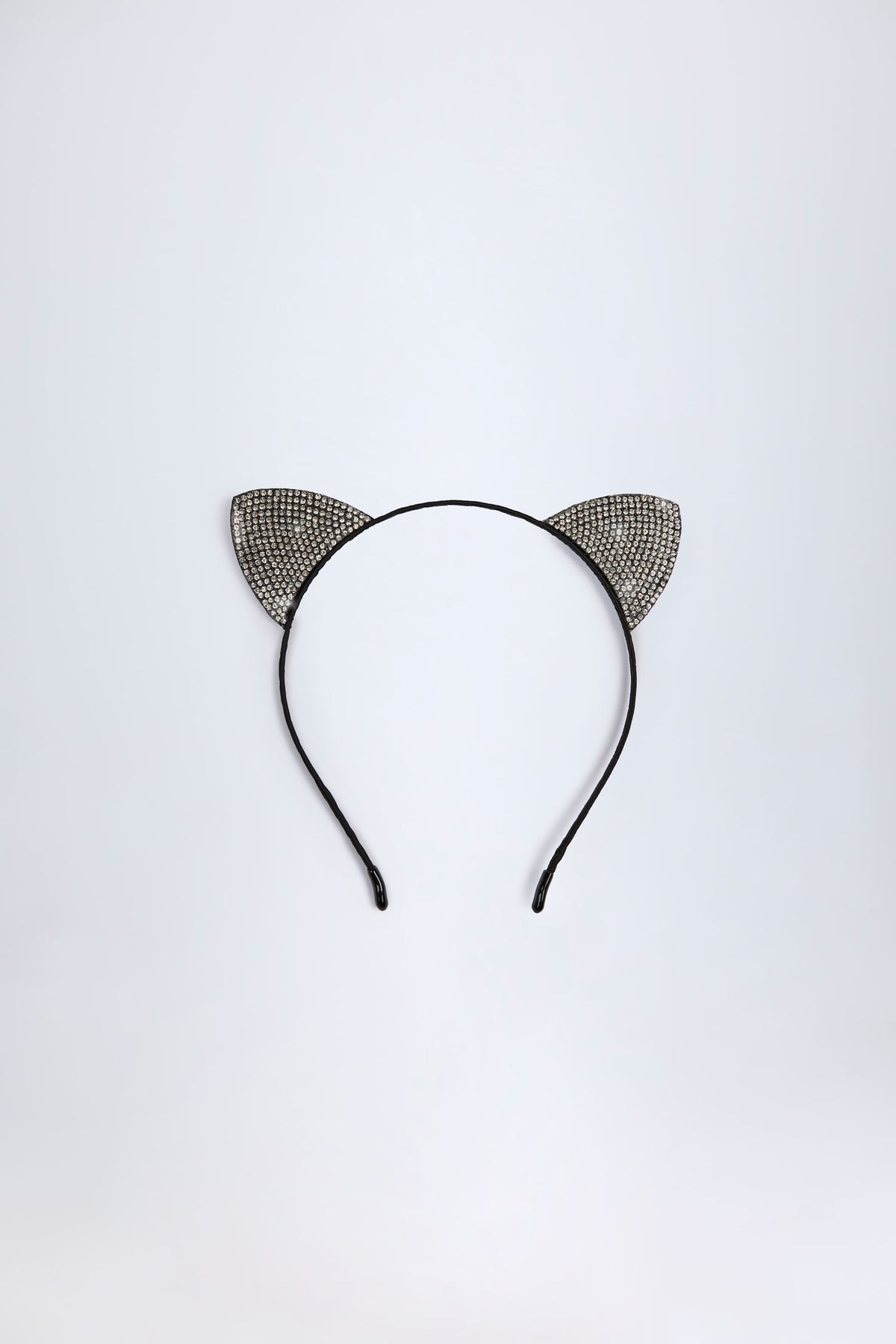 Chic Cat Ears Headband in Black