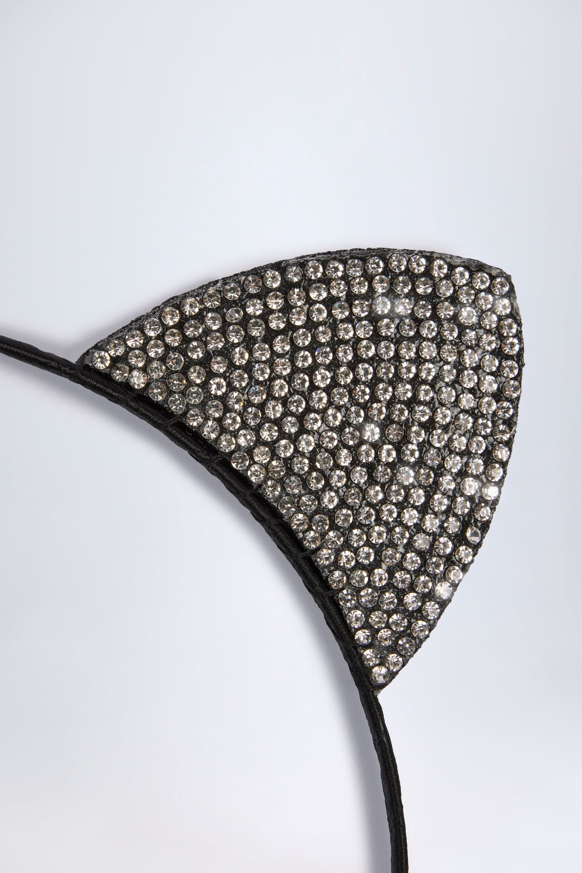 Chic Cat Ears Headband in Black