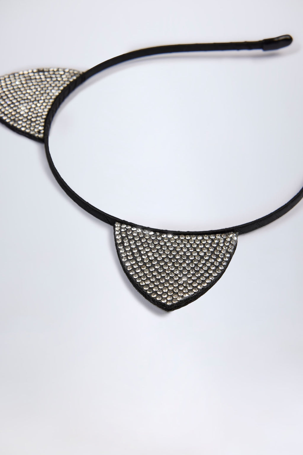Chic Cat Ears Headband in Black