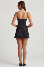 Chic Cut-Top Camisole Top in Black