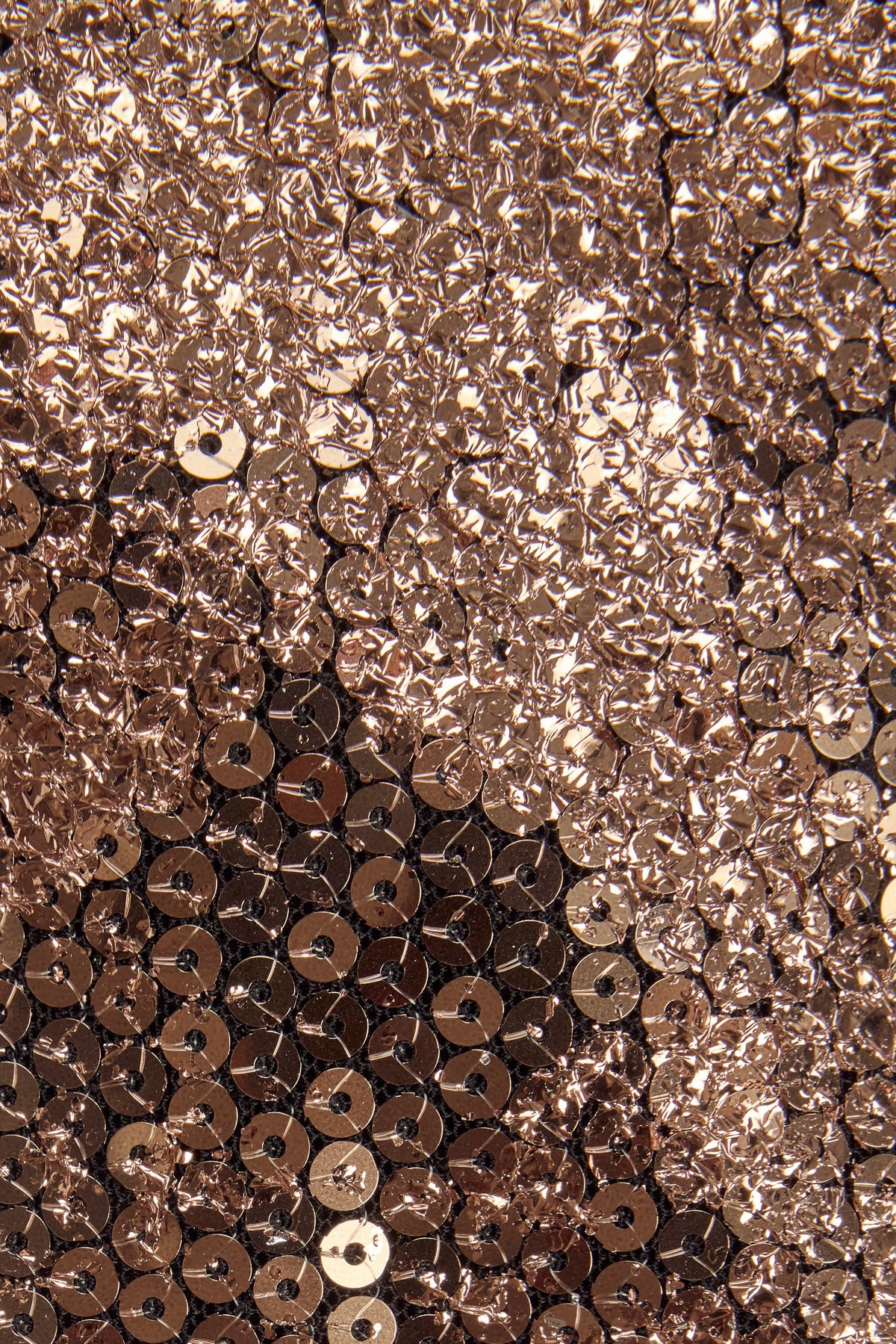 Chic Embellished Straight-Neck Maxi Dress in Copper Gold