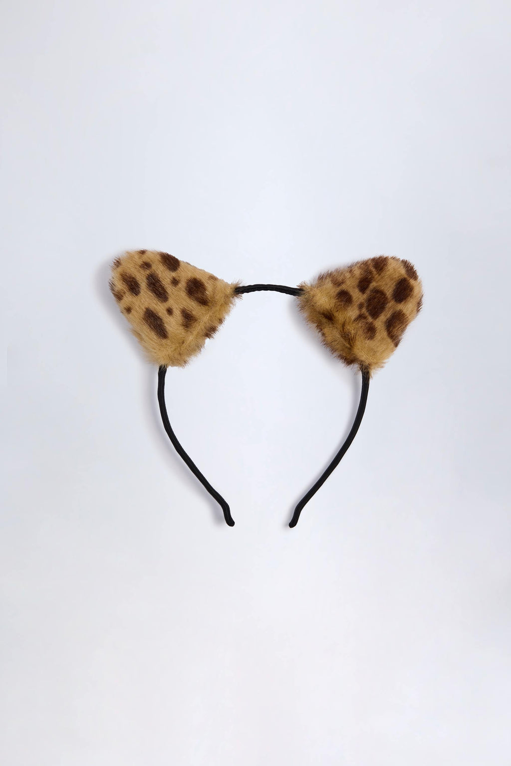 Chic Cat Ears Headband in Leopard Print