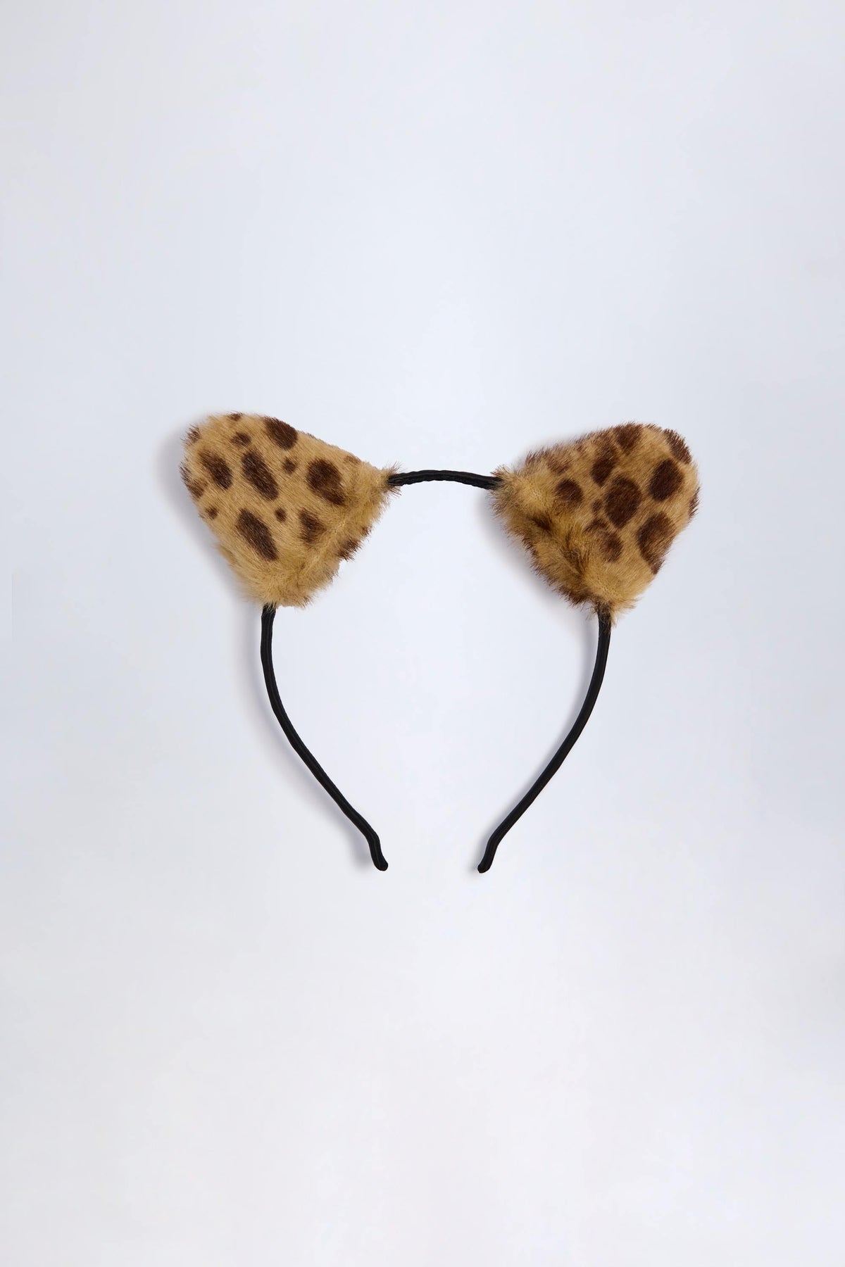 Chic Cat Ears Headband in Leopard Print