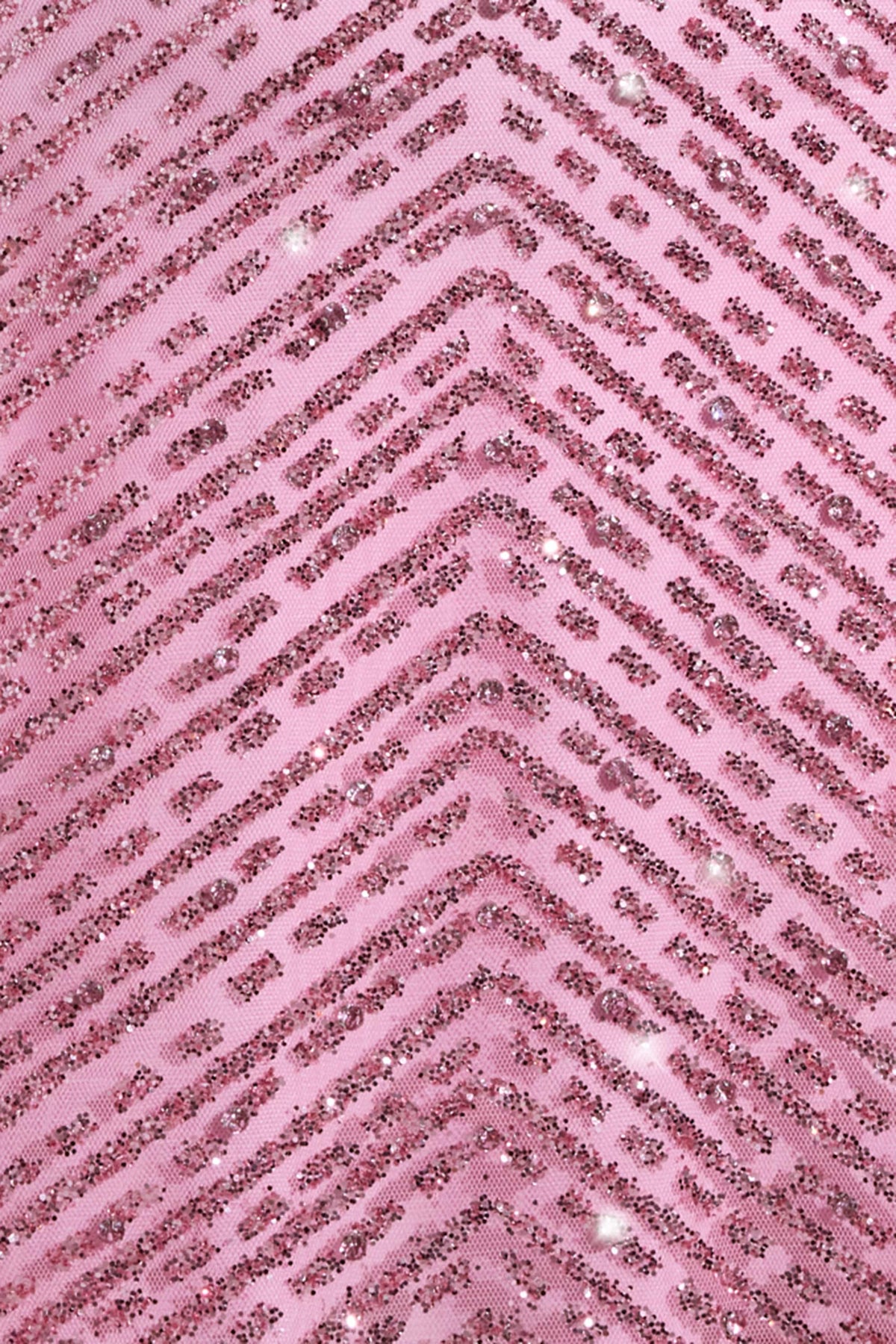 Chic Embellished Low-Rise A-Line Micro Mini Skirt in Pink