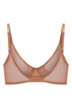 Chic Soft Mesh Single Layer Underwired Bra in Honey