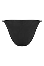 Chic Soft Mesh String Bikini in Black