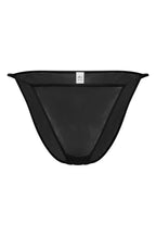 Chic Soft Mesh String Bikini in Black