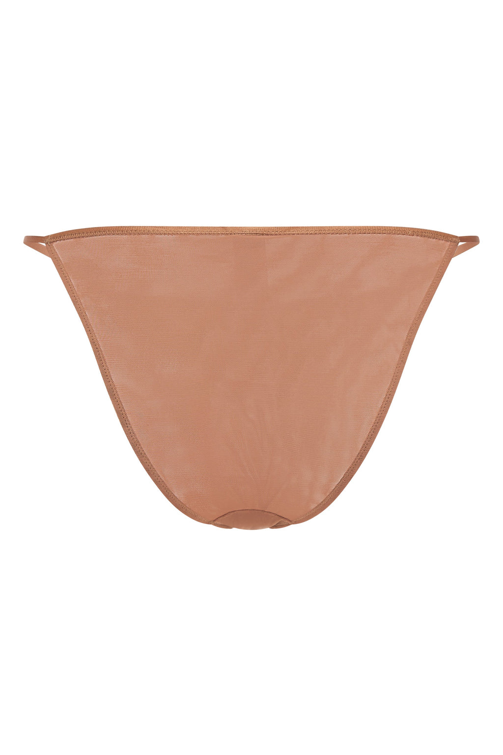 Chic Soft Mesh String Bikini in Honey