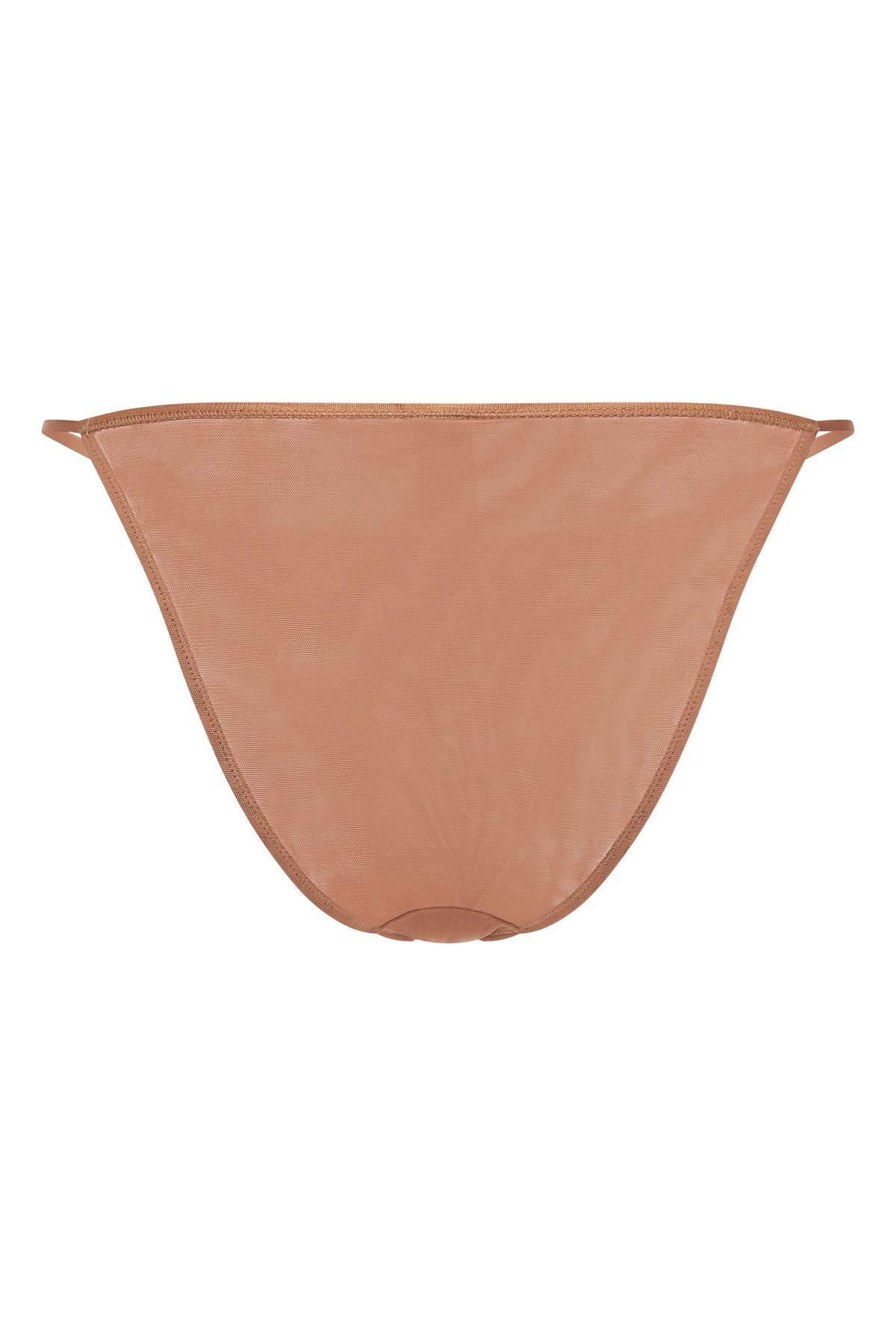 Chic Soft Mesh String Bikini in Honey