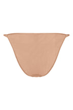 Chic Soft Mesh String Bikini in Warm Peach