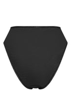 Chic Soft Mesh High Waisted Knicker in Black