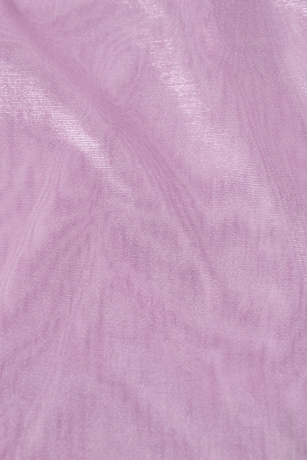 Chic Metallic Cut-Out One-Shoulder Mini Dress in Violet Pink