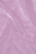 Chic Metallic Cut-Out One-Shoulder Mini Dress in Violet Pink