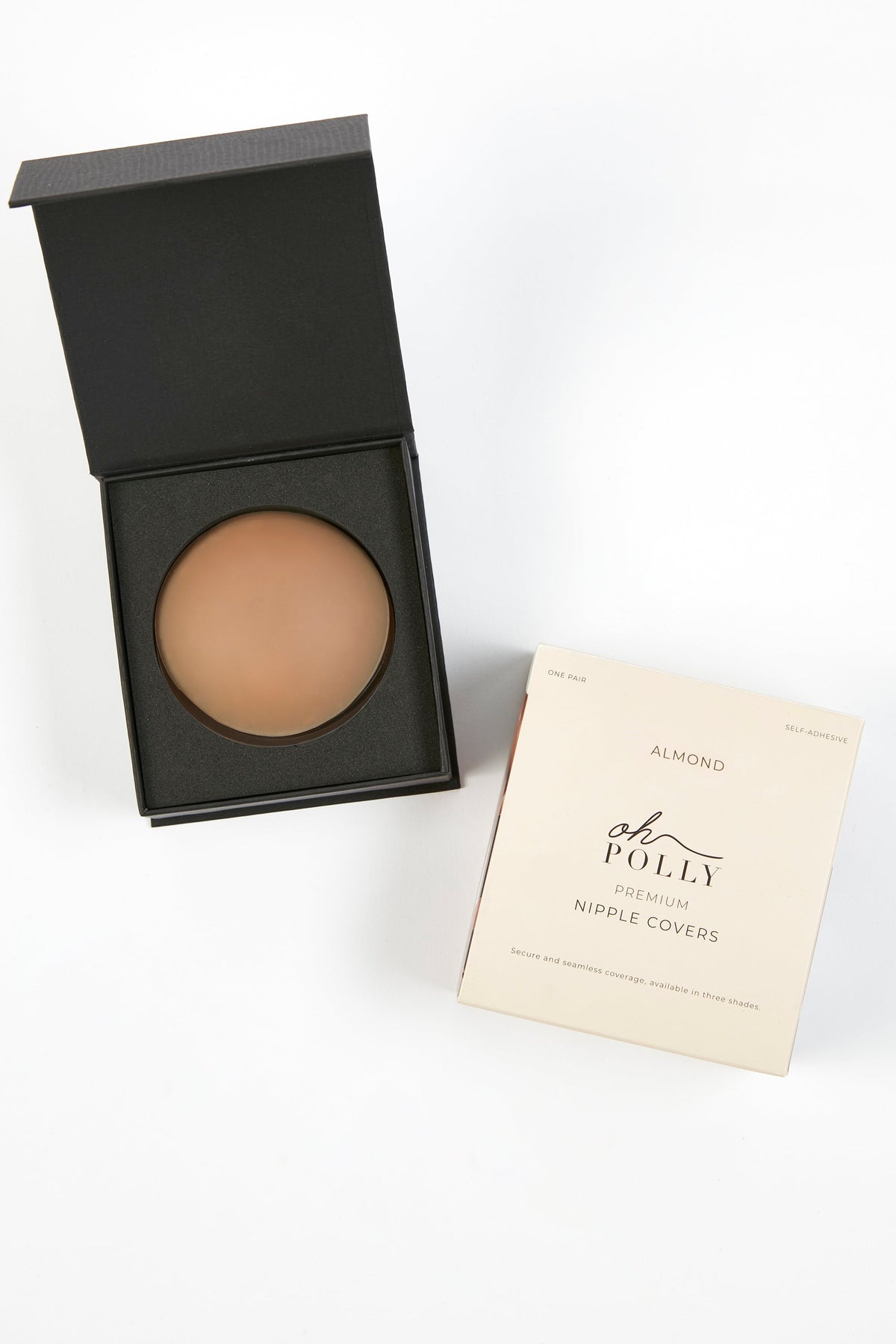 Chic Reusable Silicone Nipple Covers in Almond