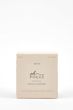 Chic Reusable Silicone Nipple Covers in Warm Peach