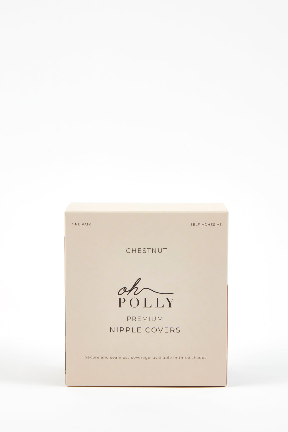 Chic Reusable Silicone Nipple Covers in Chestnut