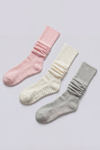 Chic Pilates 3-Pack Socks Bundle in Multi