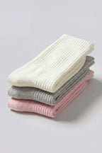 Chic Pilates 3-Pack Socks Bundle in Multi