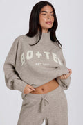 Chic Soft Knit Oversized Jumper in Oatmeal