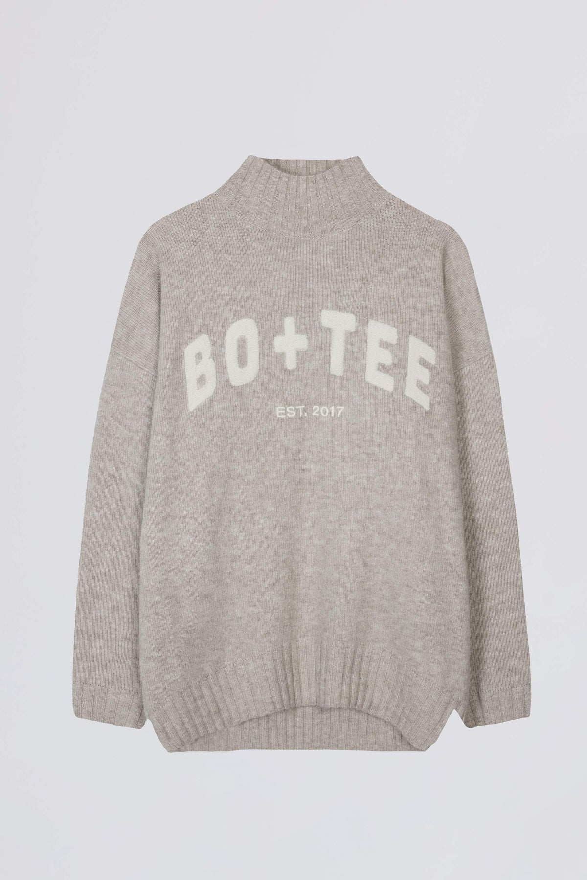 Chic Soft Knit Oversized Jumper in Oatmeal