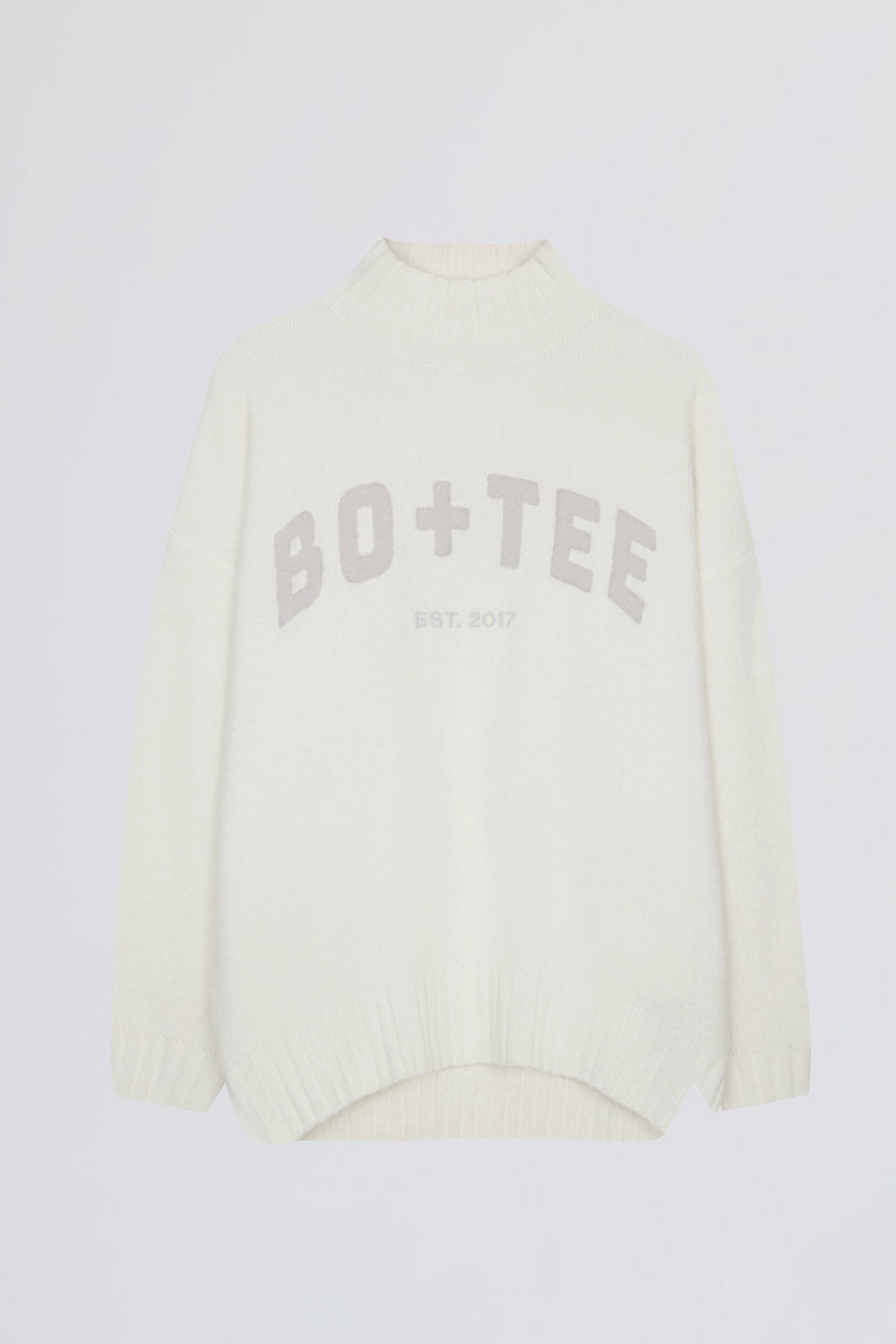 Chic Soft Knit Oversized Jumper in Coconut