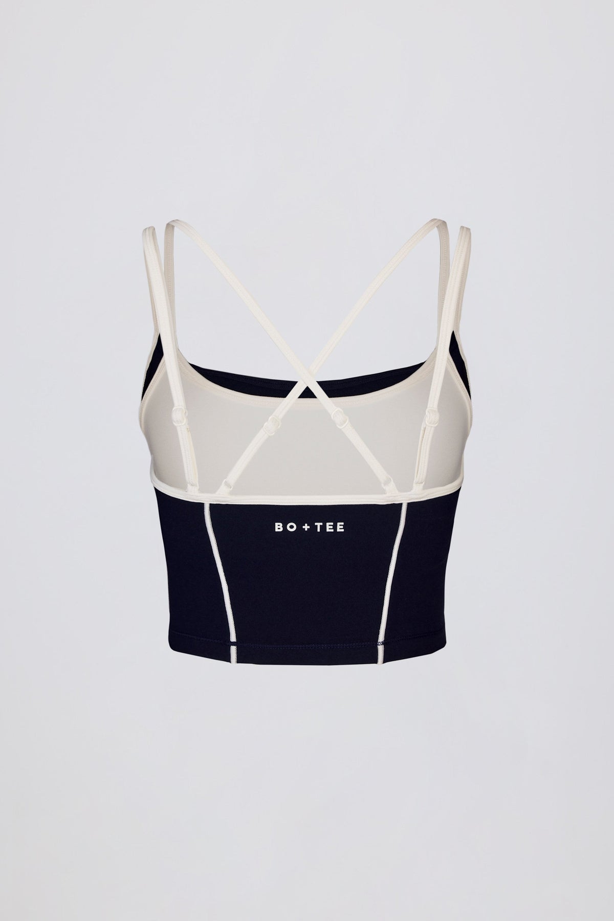 Chic Soft Active Layered Tank Top in Midnight