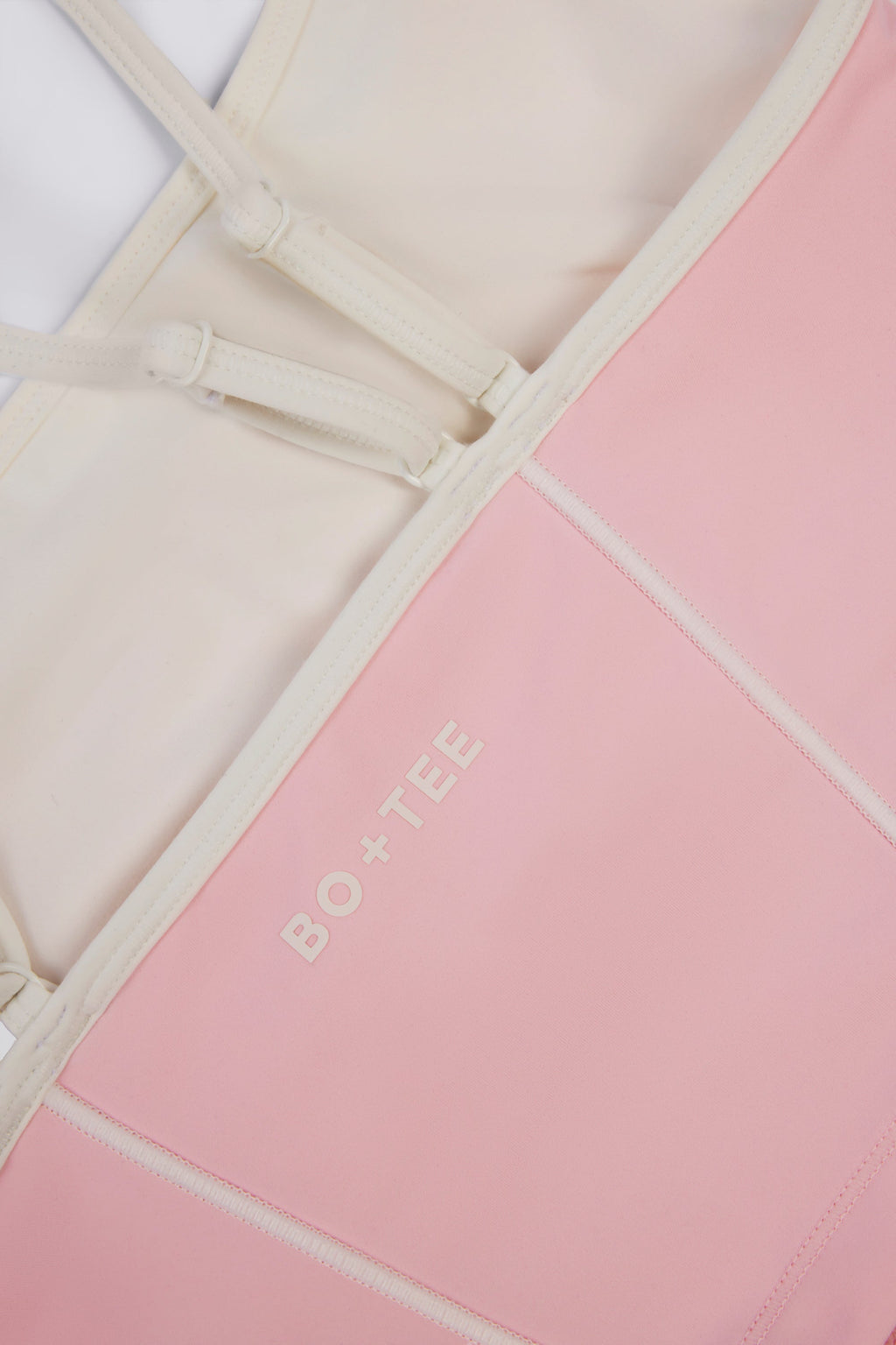 Chic Soft Active Layered Tank Top in Powder Pink