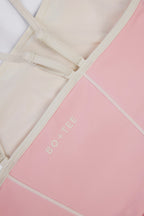 Chic Soft Active Layered Tank Top in Powder Pink