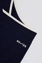 Chic Soft Active Crossover Mini Skort in Midnight
