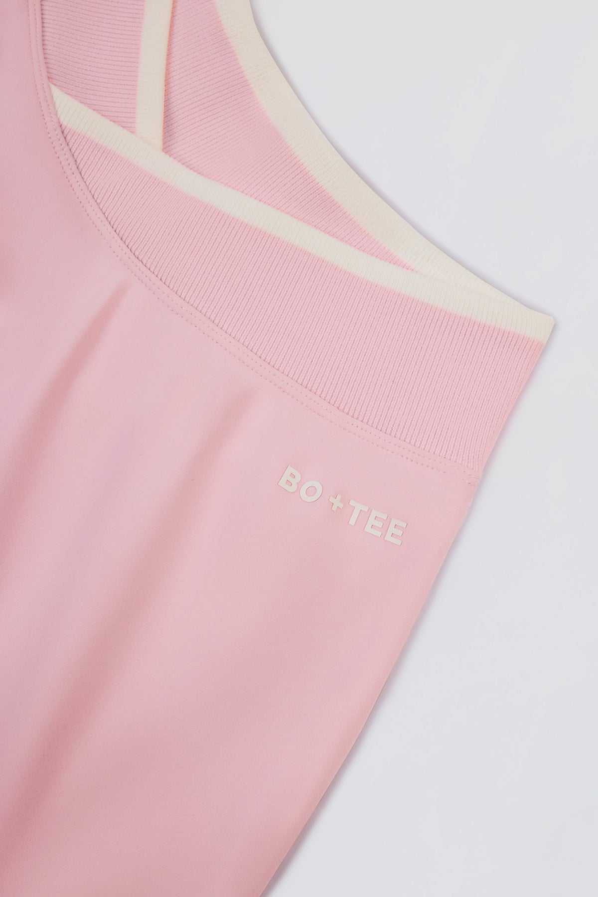 Chic Soft Active Crossover Mini Skort in Powder Pink