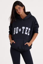 Chic Oversized Hoodie in Black