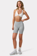 Chic FlexiRib Biker Shorts in Grey