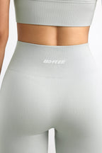 Chic Super Sculpt Seamless Leggings in Ice Grey