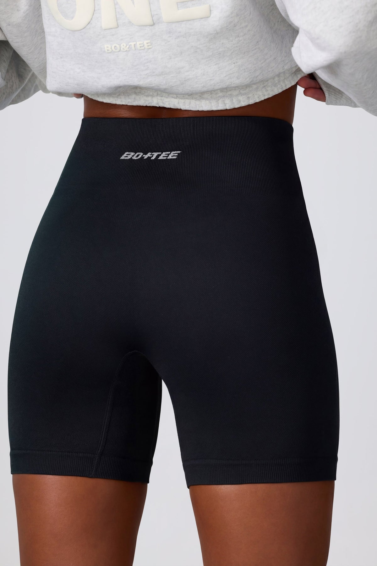 Chic Super Sculpt Seamless Biker Shorts in Black