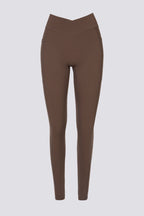 Chic Soft Active Full-Length Leggings in Cocoa