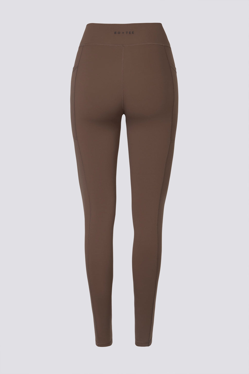 Chic Soft Active Full-Length Leggings in Cocoa