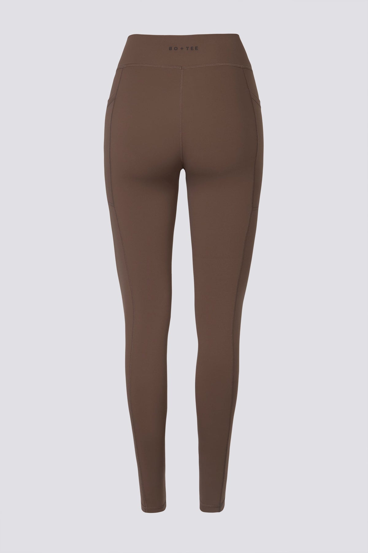 Chic Soft Active Full-Length Leggings in Cocoa