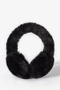 Chic Faux-Fur Earmuffs in Black