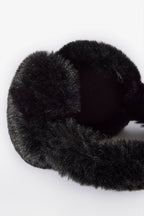Chic Faux-Fur Earmuffs in Black
