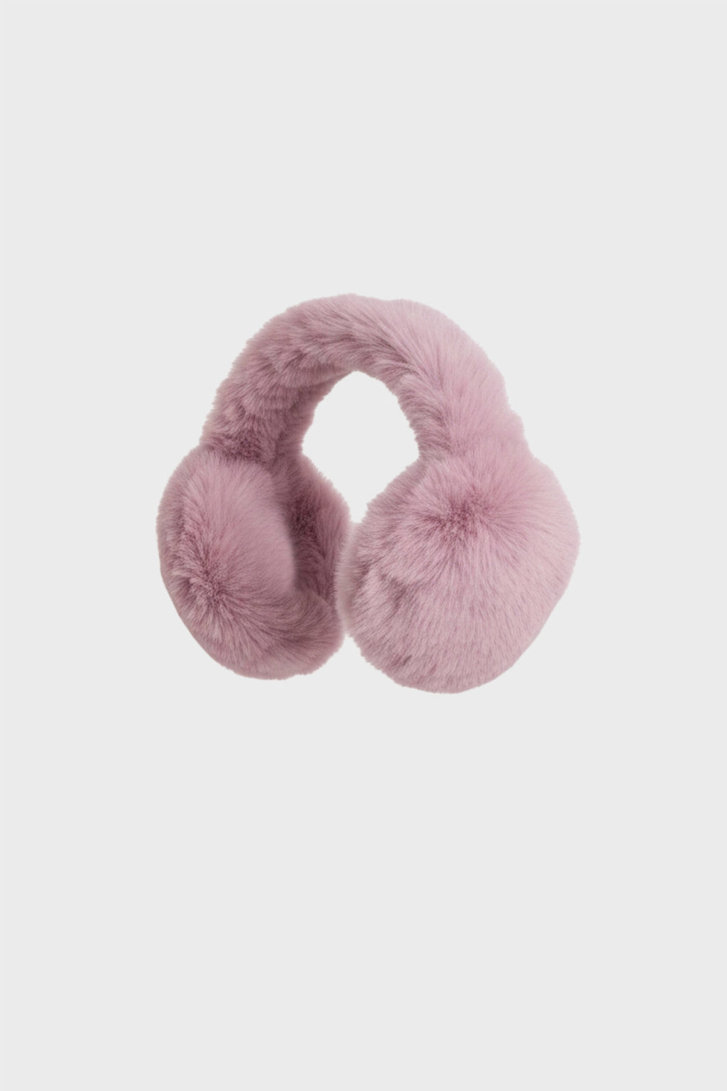Chic Faux-Fur Earmuffs in Powder Pink