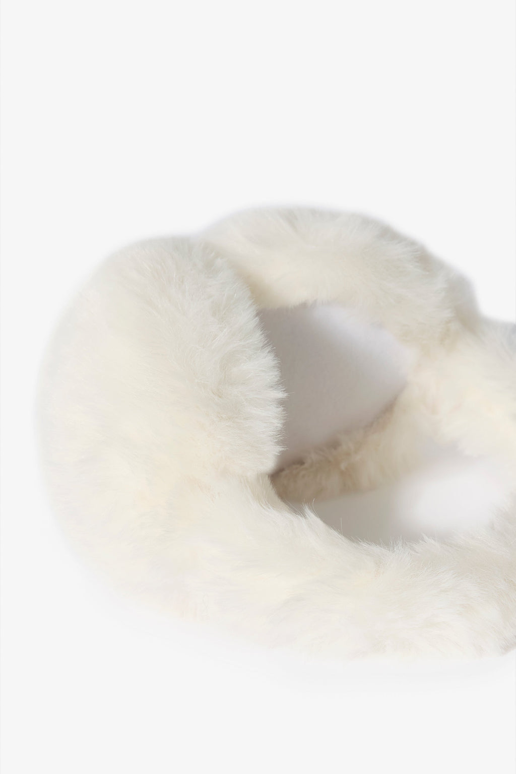 Chic Faux-Fur Earmuffs in Ice
