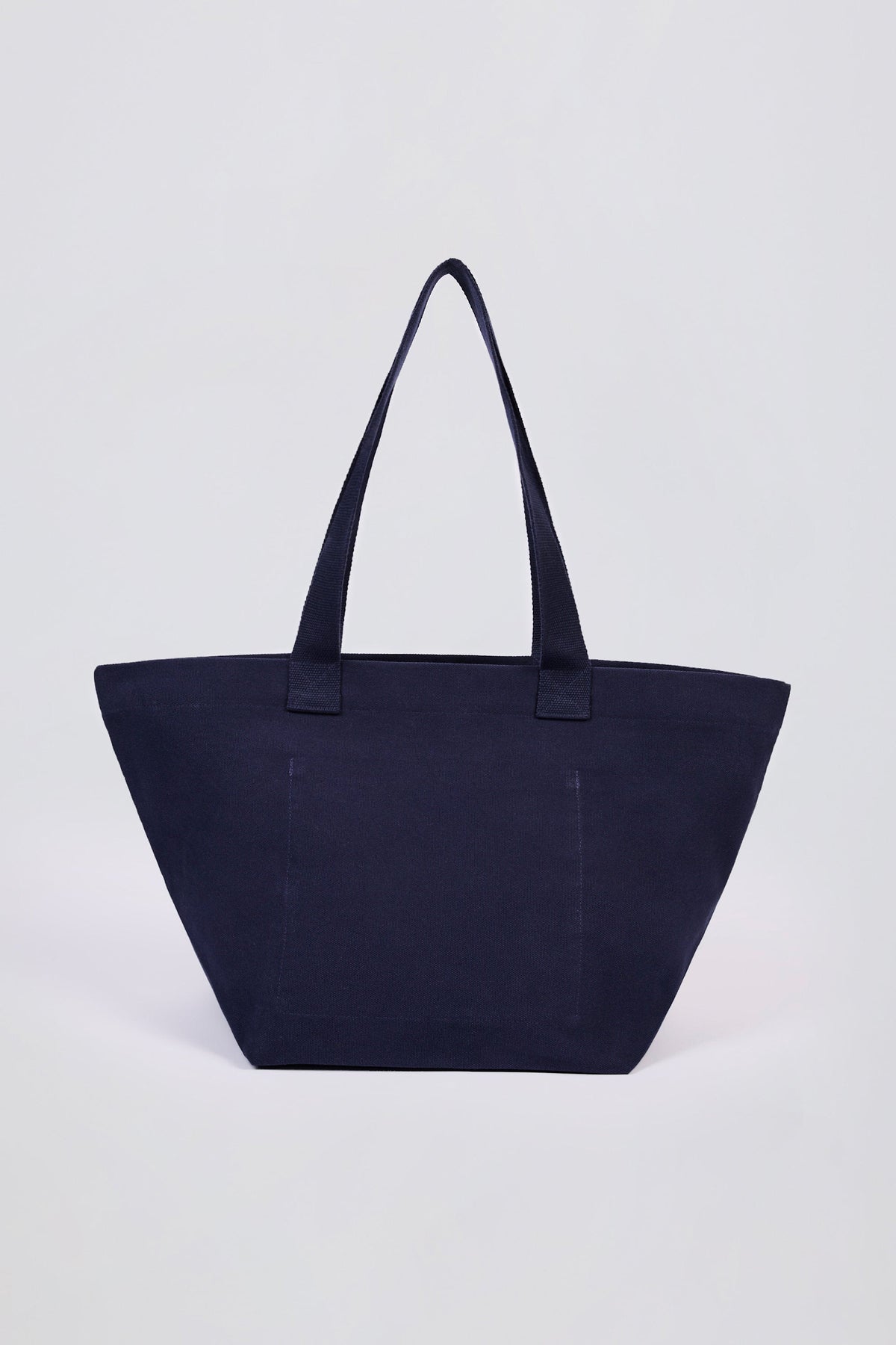 Chic Oversized Tote Bag in Classic Navy