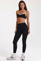 Chic Soft Active Full-Length Leggings in Black