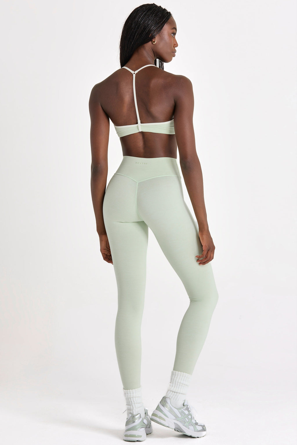 Chic Soft Active Full-Length Leggings in Pistachio