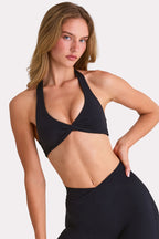 Chic Soft Active Sports Bra in Black