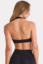 Chic Soft Active Sports Bra in Black