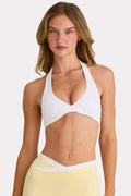 Chic Soft Active Sports Bra in Coconut