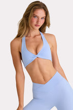 Chic Soft Active Sports Bra in Sky