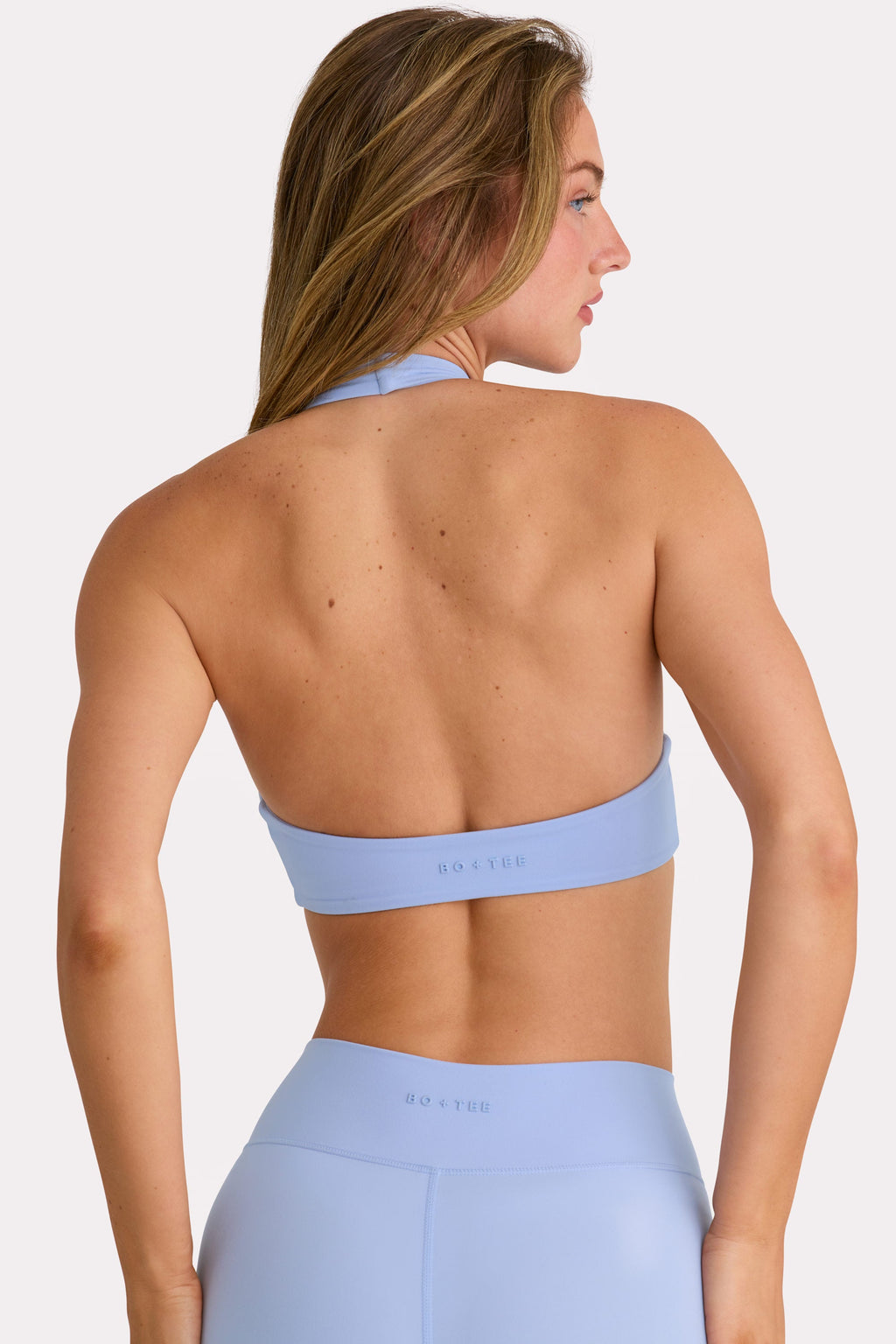 Chic Soft Active Sports Bra in Sky